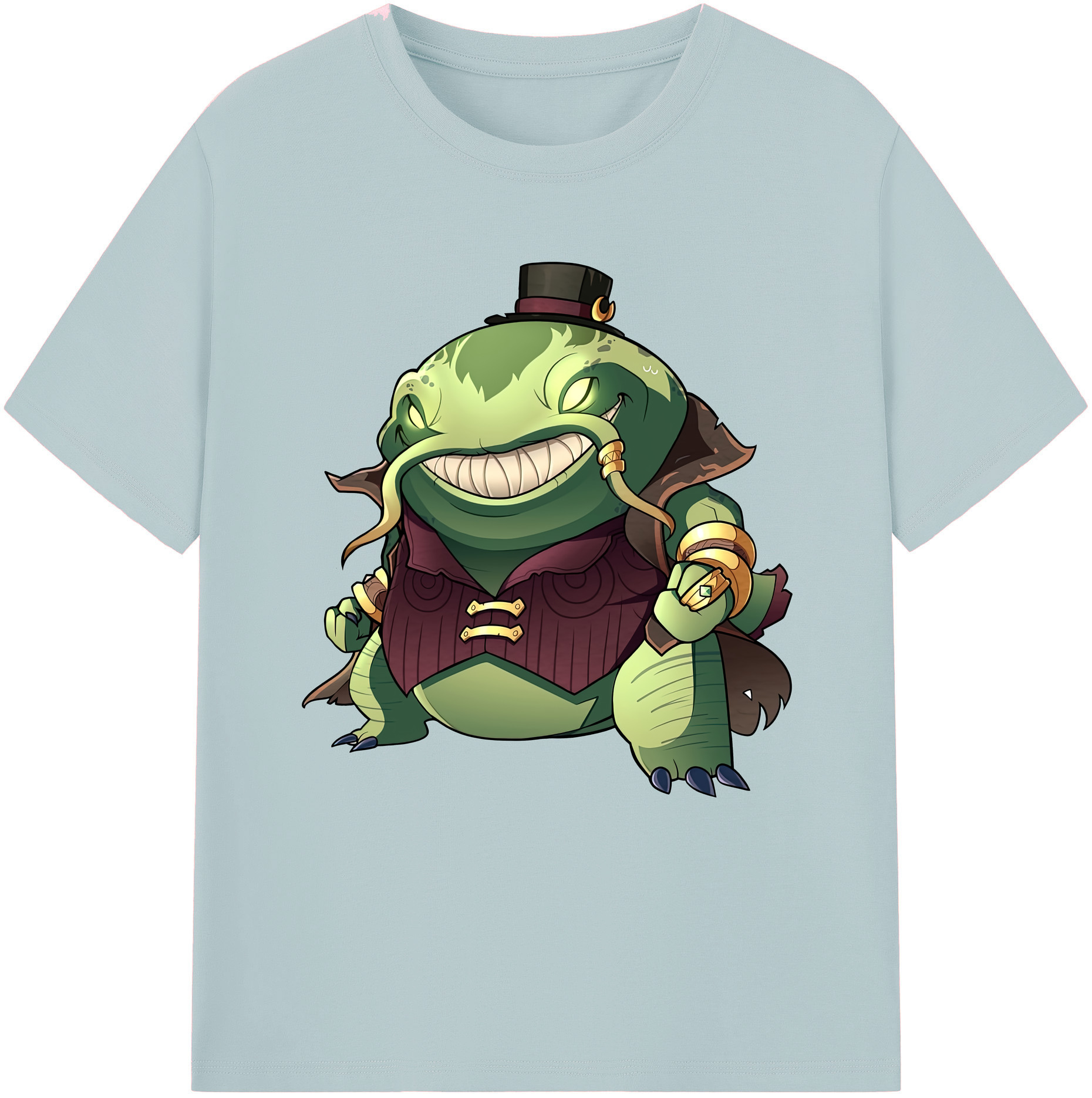 リーグ・オブ・レジェンド League of Legends LOL 綿100％半袖Tシャツ（フロントプリント）